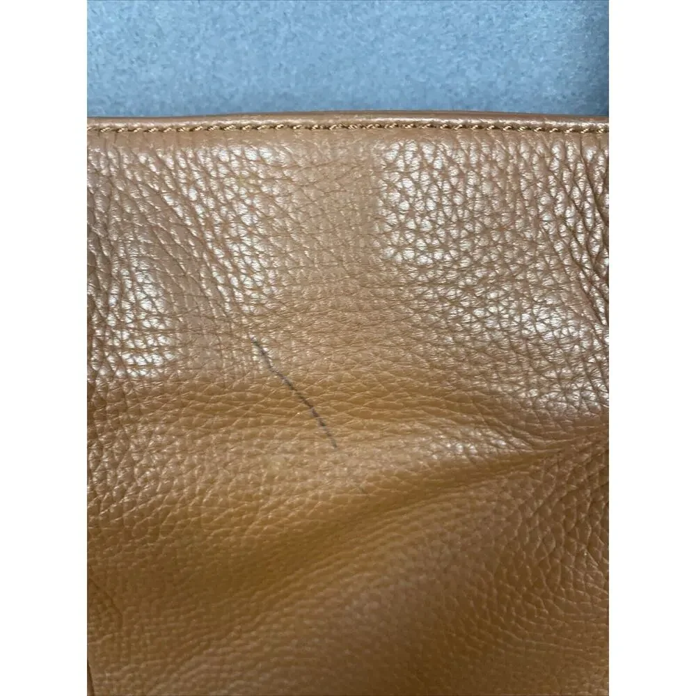 Oroton pebbled leather